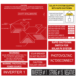 PV Labels