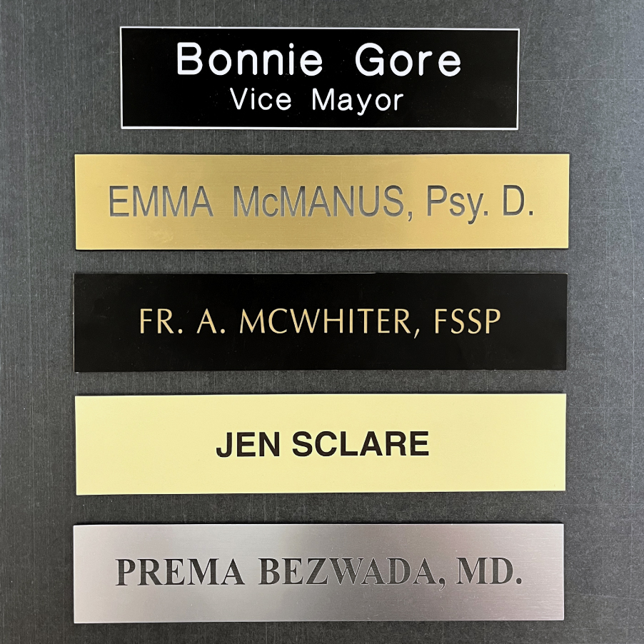 Name Badges